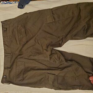 Brown Tactical Cargo Pants Medium Regular Utility Military Style